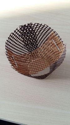 Γυάλινη ίνα Cast Filter Mesh για λιωμένο αλουμίνιο Προσαρμόστε το πλάτος 3 χρόνια διάρκεια ζωής