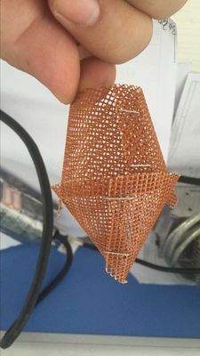 Γυάλινη ίνα Cast Filter Mesh για λιωμένο αλουμίνιο Προσαρμόστε το πλάτος 3 χρόνια διάρκεια ζωής