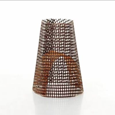 0.2 KG Διαμαντένια τρύπα σχήμα μέταλλο υγρό διήθηση καθαρισμός χύτευση φίλτρο οθόνη
