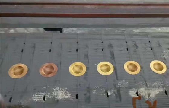 0.2 KG Βάρος Κεφάλαιο σύρματος φίλτρου από χαλκό και δίσκος φίλτρου με υψηλό βαθμό φίλτρου