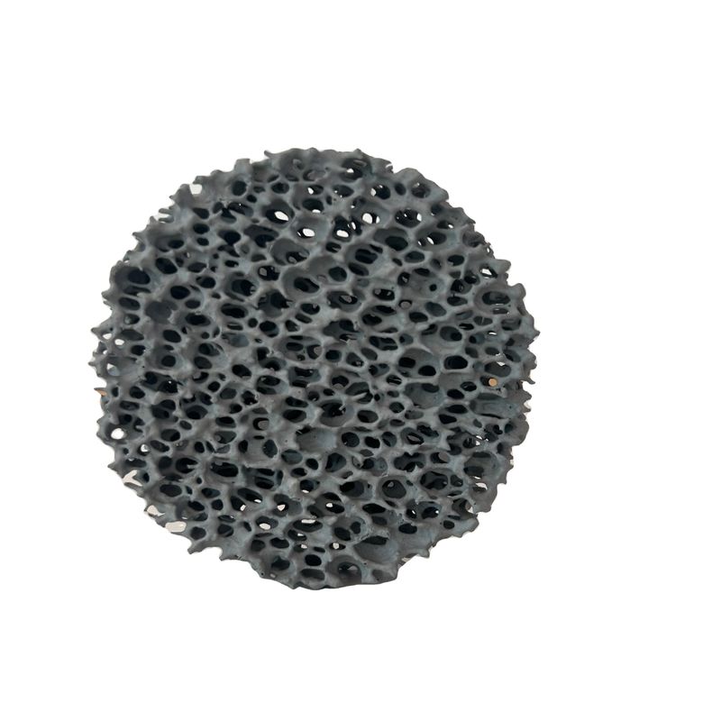 0.01mm Tolerance Silicon Carbide Ceramic Foam Filter Plate για πυρίμαχο υλικό στο χυτήριο