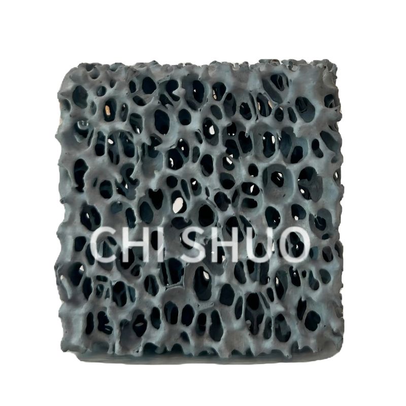 Μεταλλικό χύτευμα Silicon Carbide Sic Κηραμικό φίλτρο αφρού με και προσαρμόσιμες επιλογές